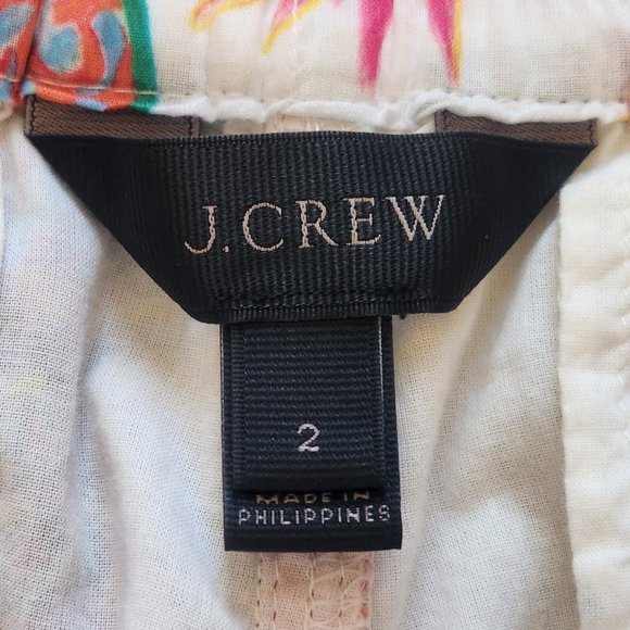 NWOT J. Crew Seaside Pants in Ratti Painted Pineapple SUMMER - Picture 5 of 12